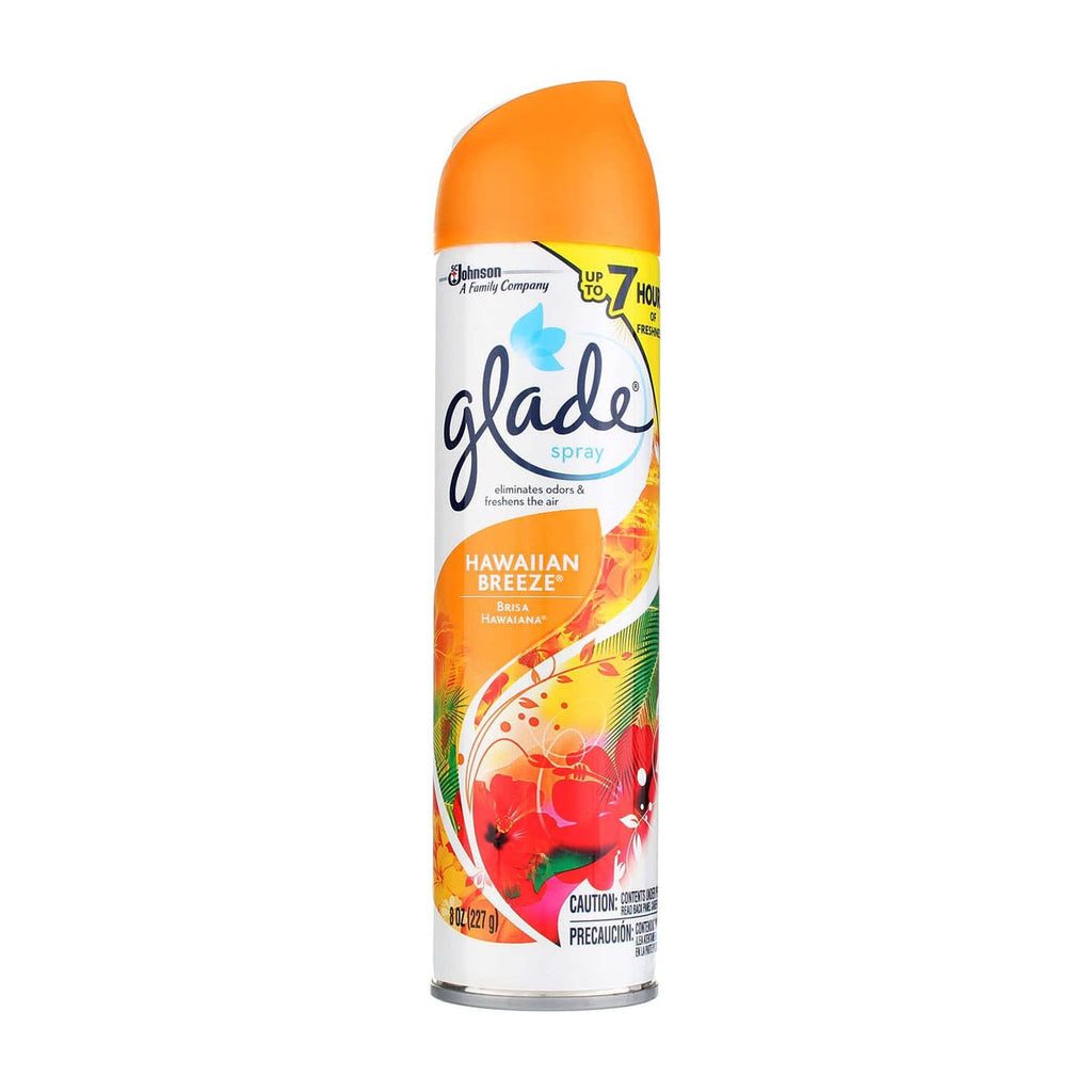 Glad Room Air Freshener Hawaiian Breeze Aerosol, Can 8 Oz