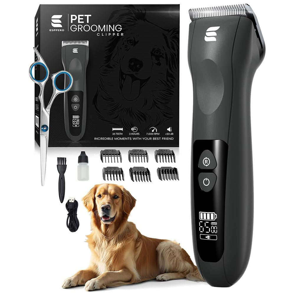 Dog Clippers with 3 Speed Levels