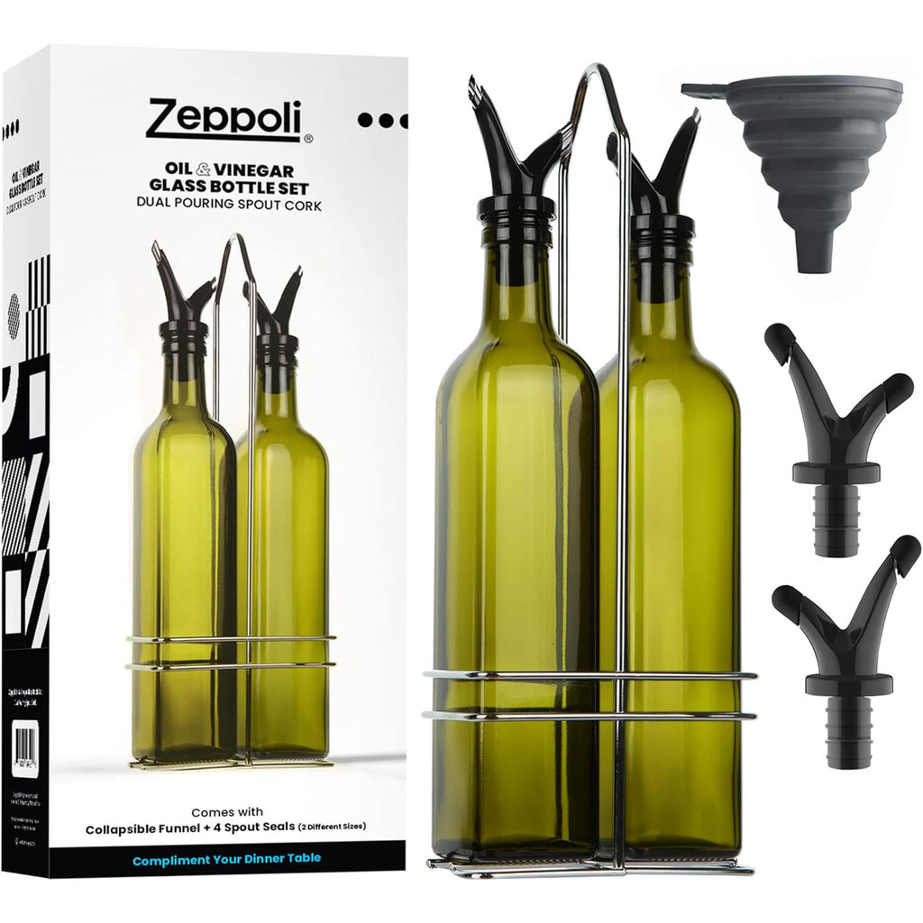 Zeppoli Oil Dispenser Bottle Set